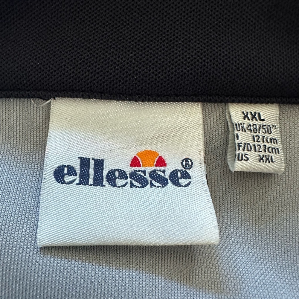 Ellesse Men's Navy and Grey Track Jacket - Picture 3 of 7